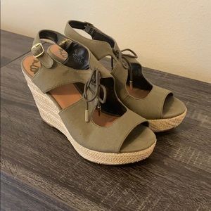 Cute Olive Green Espadrilles